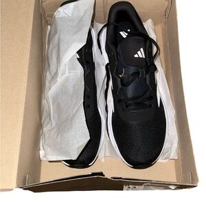 adidas Black and White Men's Athletic Running Shoes